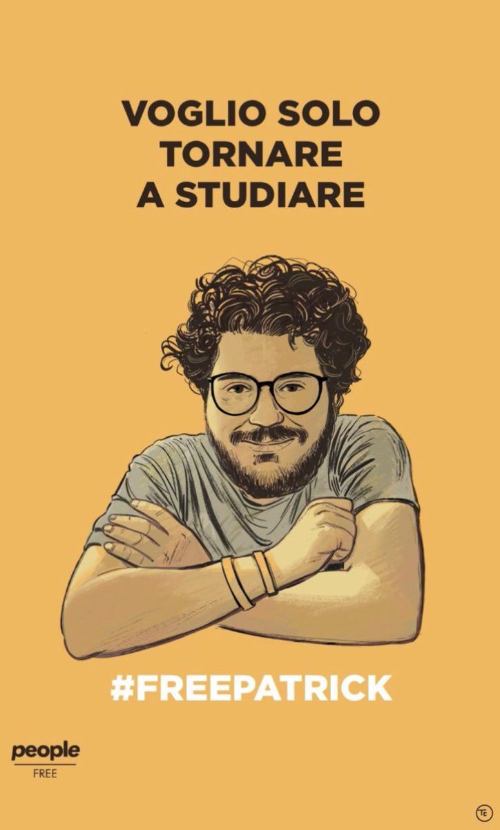 civati's tweet photo. Insistiamo. #PatrickZaki #FreePatrick https://t.co/Lyu2ledmFq https://t.co/N5juUVzucU