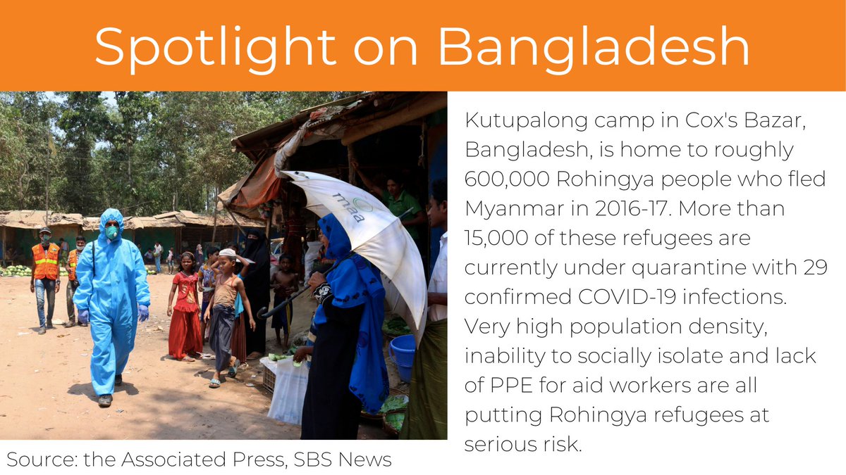 How do we ensure social distancing, hand hygiene and healthcare access are possible for some of the world's most vulnerable people? Today we shine the spotlight on one of the world's largest refugee camps, as its first cases of COVID-19 are recorded.