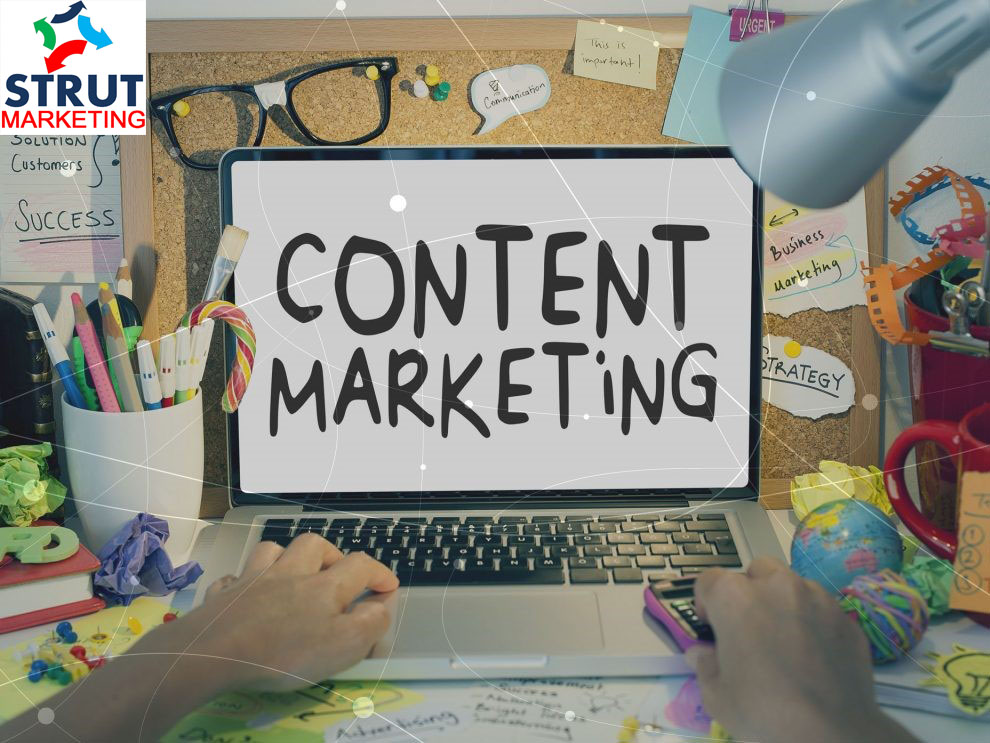 StrutMarketing's tweet photo. Why should I use content marketing for my business? Content marketing costs 62% less than traditional marketing and generates about 3 times as many leads.
#SEM #StrutMarketing #DigitalMarketing #ContentMarketing #SocialMediaMarketing https://t.co/wSxEVAVzXn
