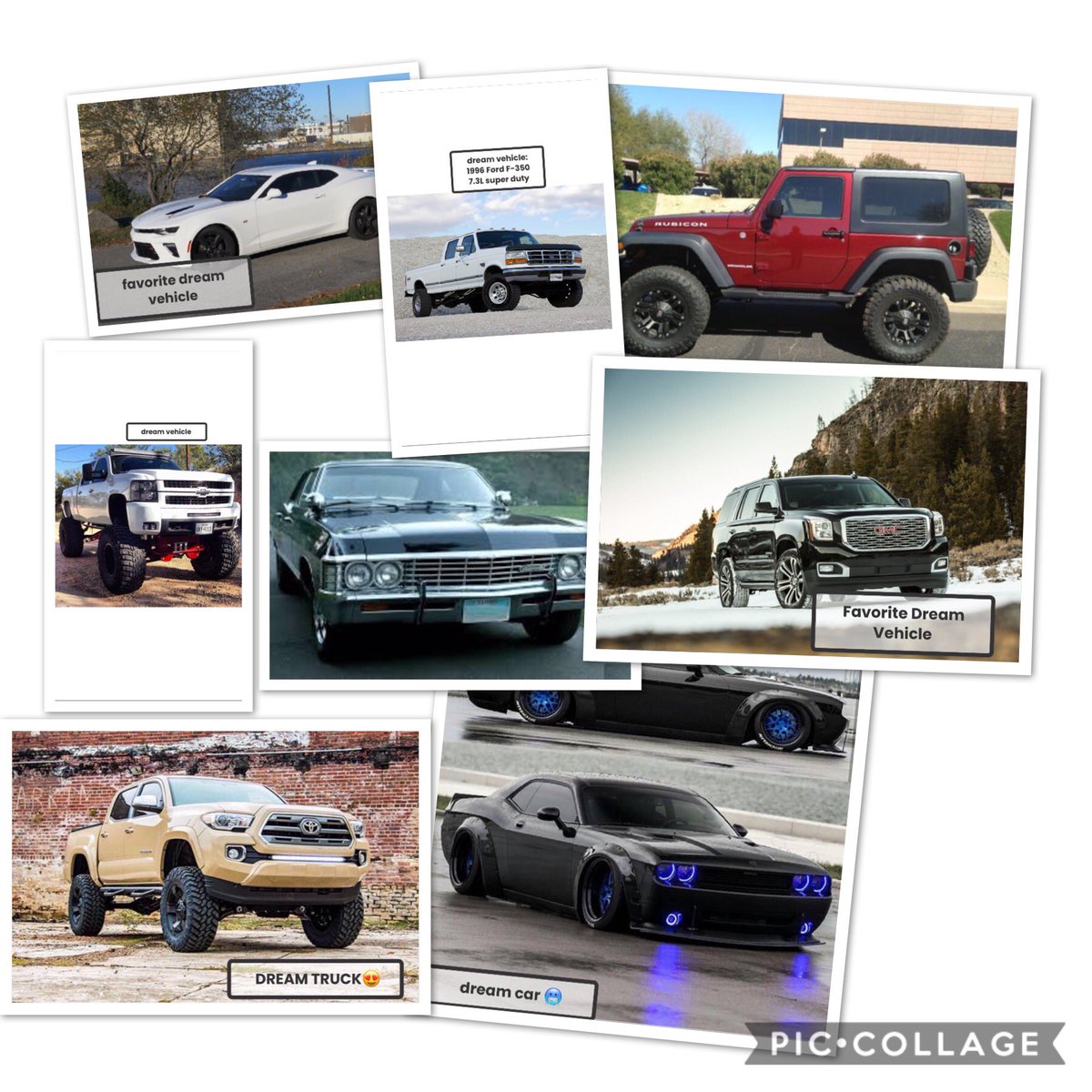 S_Gonzalez956's tweet photo. Digital Slam Book by my students: Favorite Dream Vehicle  🚗 
#MayProject 
@RHbaseballFAITH @RHHS_Bobcats @ACardenas001 https://t.co/wvn7mjdmlI