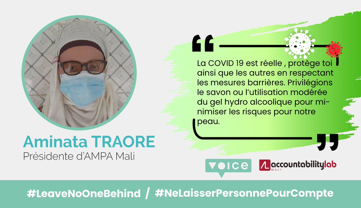 AccountLab's tweet photo. Nos équipes du #Mali et du #Niger ont lancé une campagne digitale inclusive sur le #COVID19 dans le cadre de leur projet Lien et Apprentissage. Suivez @voicetweetz pour plus d'infos. Merci aux partenaires @OxfamauNiger @Marinkekarianne @OmiMuktar @tlpniger @PlusOralite @Kondoba https://t.co/ZjzcHTC7PB