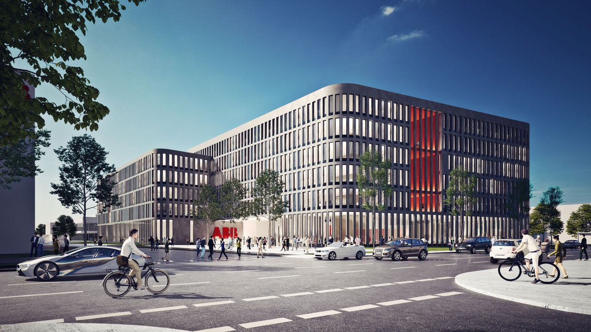 Wir bauen neu! An unserem Standort in #Mannheim entsteht ein neues Multifunktionsgebäude für agiles, kundenorientiertes Arbeiten. Der Einzug ist für 2022 vorgesehen. bddy.me/2zy1ygJ #ABB #Neubau #SmartBuilding