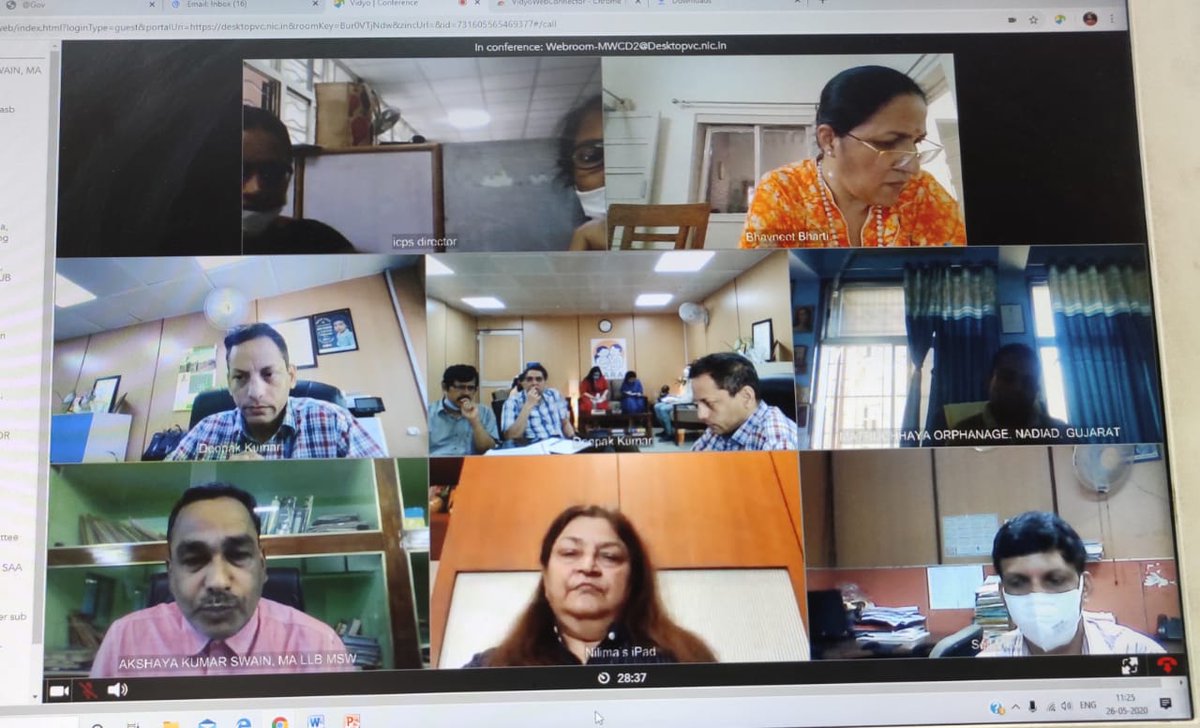 CARAWCD's tweet photo. In continuance to the discussion held on 22 May 20, with the states &amp; UTs for review of adoption process and to devise new protocols and procedure for resumption of the process, CARA organised another webinar on 26 May 20 with stakeholders and experts of different fields like 1/4 https://t.co/hsHu6waYCM
