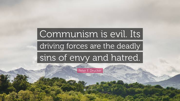  #Communism VS  #BusinessGrowth #Threads explains all the sham being the regressive communism The economic and political system of Communism effectively dictates what can and cannot be done in the realm of business.