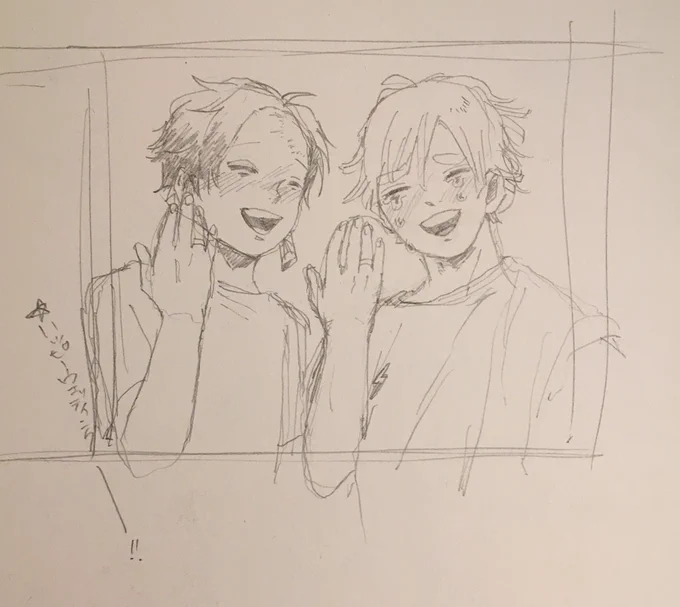 たんじろのいる生活の下描きちゃんたち出てきた〜ん
既に懐かしくて泣いてる 