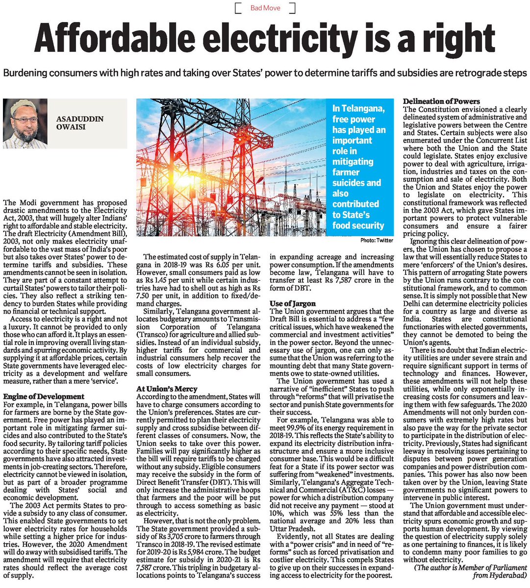 HyderabadiVoice's tweet photo. @asadowaisi @TelanganaToday https://t.co/Nsf5a9jLiv