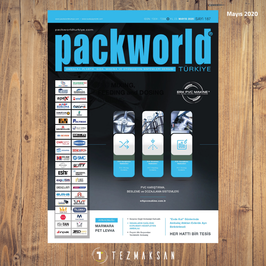 TezmaksanMakina's tweet photo. "COVİD-19 Robot Kullanımını Artıracak, Yeni Meslekler Ortaya Çıkacak"
Packworld Dergisi'nin 187. sayısında yer aldık.
#packworld #covid19 #robotluotomasyon #talaşlıimalat #üretim #sanayi #cncservis #cncbakım #onlinebakım #ücretsizonlineservis #teknoloji #cubebox #kapasitematik https://t.co/9duC78lXjO