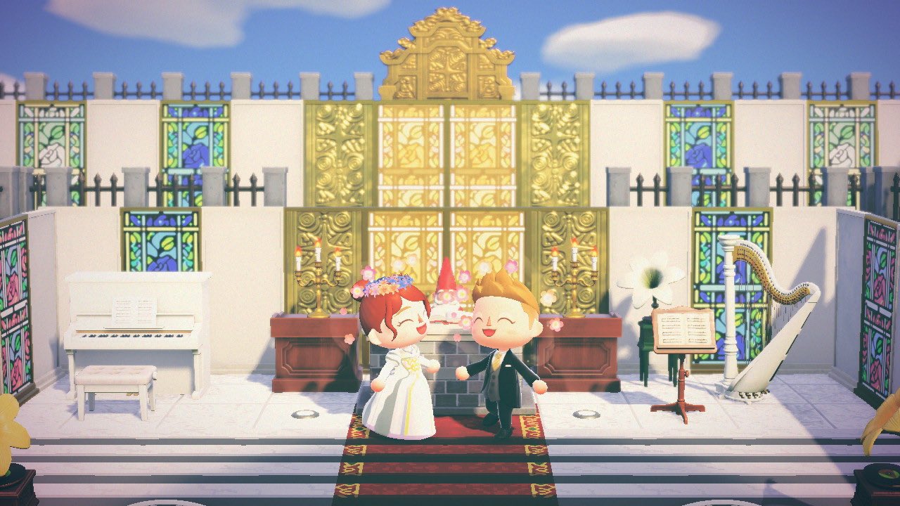 素敵 あつ森の教会で 結婚式があげられるんだそうです 話題の画像プラス 素敵 あつ森の教会で 結婚式があげられるんだそうです 話題の画像プラス