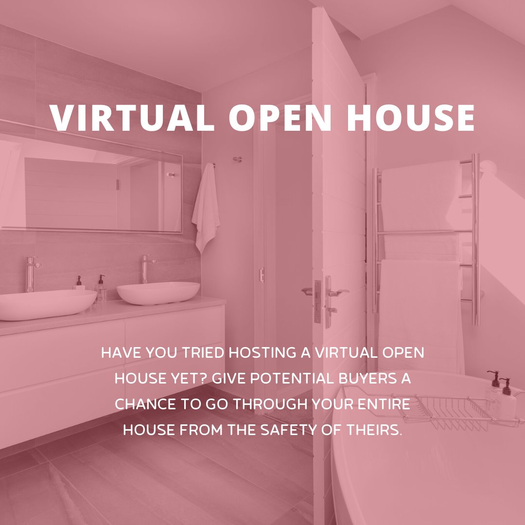 41bstone's tweet image. We understand that sellers are feeling hesitant to allow people into their homes, especially open house style. 

Have you tried hosting a virtual open house yet? It is so much fun! It gives potential buyers a chance to go... facebook.com/12410253146526…