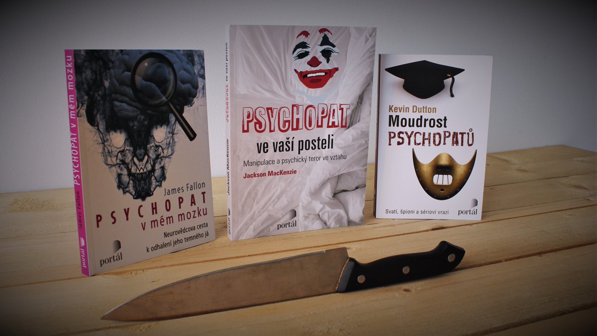 Máte rádi psychopaty? Soudě dle obliby knih s psychopatem v titulu si to nejde jinak vysvětlit. Přece si nebudeme myslet, že je to tím, že jsou tak nějak pořád vidět a slyšet, že?
bit.ly/36JGmAu