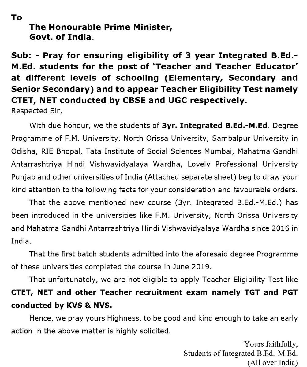 mpjyotiprakash's tweet photo. @DrRPNishank @ugc_india @narendramodi @nsitharaman Plz help us we are Helpless sir । It's our question about our life , we are mentally Harassed plz Solve #IntegratedBEdMEd issue @PrakashJavdekar @PMOIndia https://t.co/J7e9duTJY4