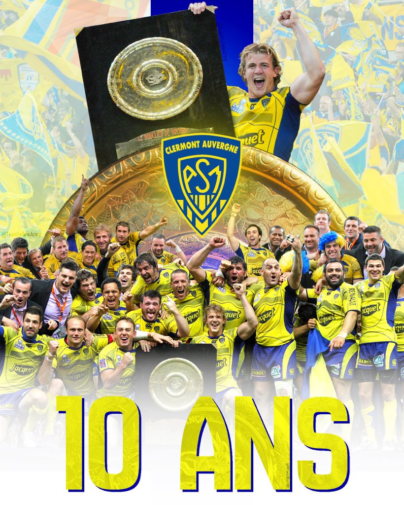 10 ANS 💛💙

Il y a 10 ans, tout un peuple fêtait son équipe et laissait exploser sa joie après presque 100 ans d’attente. 
Un week-end inoubliable.

JOYEUX ANNIVERSAIRE ET MERCI À NOTRE ÉQUIPE POUR CETTE JOIE INDESCRIPTIBLE ! 
💛💙💛💙💛💙