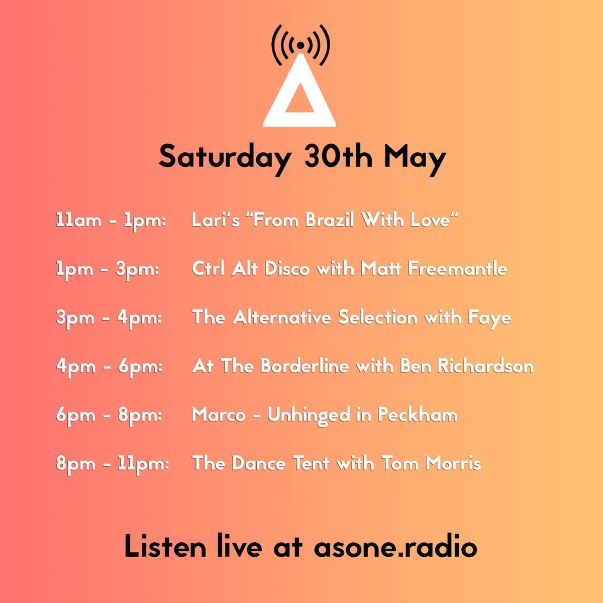 As One Radio tweet media