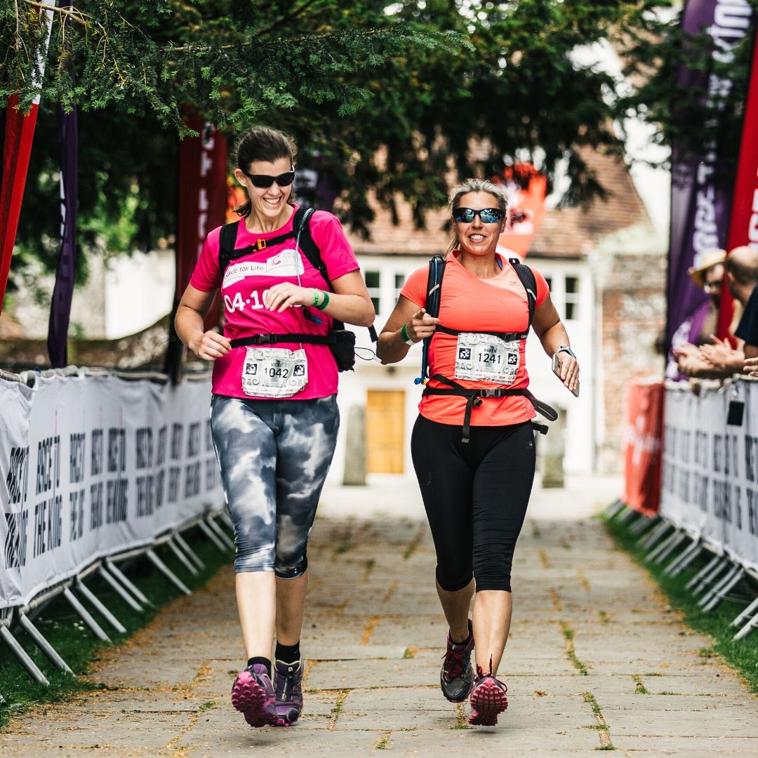 The moment you look across to your trail buddy and say:
"PLEASE tell me.... that's the finish line?!"

#FinishLineFriday #MoreIsInYou