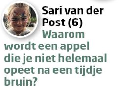 Ken jij een kind met een interessante vraag? New Scientist wil er graag antwoord op geven! Reageer op dit bericht of stuur de vraag naar marleen@newscientist.nl. Wie weet staat de vraag mét antwoord binnenkort in ons tijdschrift. De leukste vraag wint een Young Scientist doeboek!