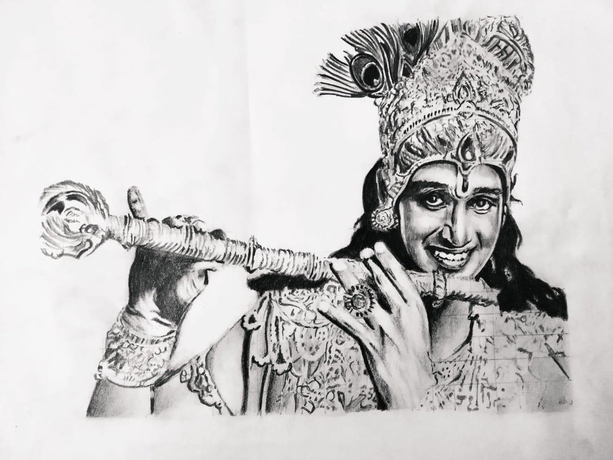 Saurabh Raaj Jain As Krishna by Sadharanart on DeviantArt