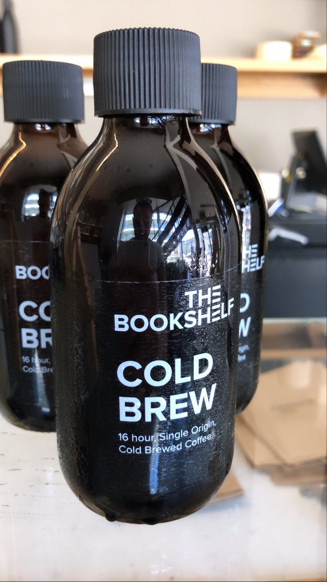 BookshelfCoffee's tweet image. Our 16hr, triple filtered #coldbrewcoffee is chilled and ready to serve.