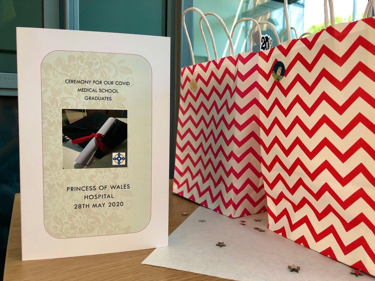 The Class of 2020. Our covid workforce medical students have showed their true class and dedication to the NHS during covid. A small gesture from us to celebrate their graduation <a href="/TrustmarkTG/">Trustmark Stationery</a> <a href="/ChurchillGowns/">Churchill Gowns</a> <a href="/CwmTafMorgannwg/">Cwm Taf Morgannwg University Health Board</a>