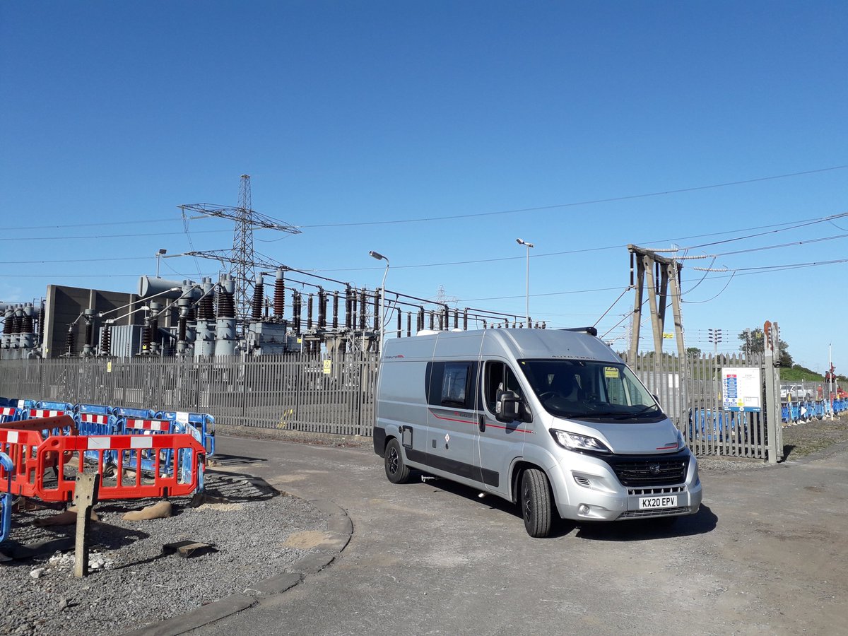 ListersGeo's tweet photo. This week we’ve been at a substation in Middlesbrough. 

The #groundinvestigation
•To aid the foundation design 
•Installation of a pioneering #powerflowcontrol system 
•#Sonicrig 
•#EssentialNationalGrid work
•Campervan for overnighting 
•Not your normal holiday https://t.co/QD9zTJW5v8