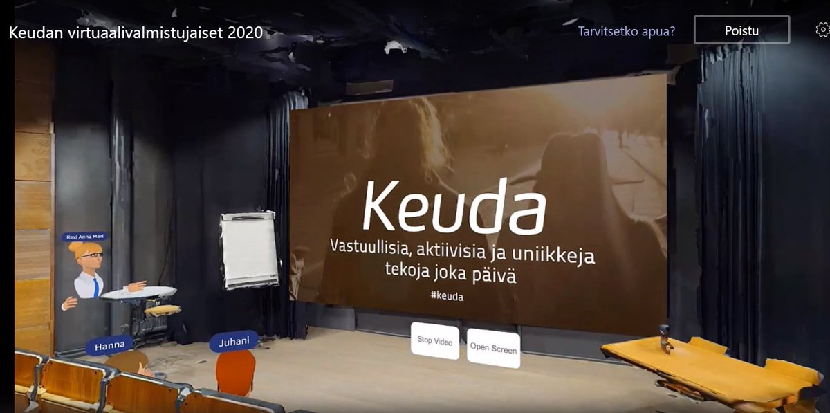 Keuda_Ammattiin's tweet photo. Lopuksi katsomme vielä auditoriossa Keudan strategiavideon, jonka löydät myös täältä: https://t.co/B9mB6VmJrU. Onnea valmistuneille ja uusille tervetuloa opiskelemaan Keudaan! #keuda #ammatillinenkoulutus #valmistujaiset #valmis2020 https://t.co/I5BuW6u6n1