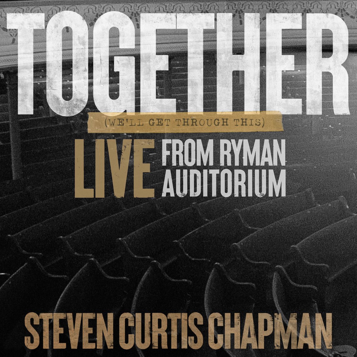 StevenCurtis's tweet image. A few weeks ago I had the opportunity to play my new song “Together (We’ll Get Through This)” on the stage of an empty Ryman Auditorium. I’m excited to bring you that performance as a new video and song, available now! Click here to watch and listen: scc.lnk.to/togetherlive