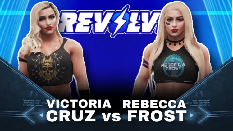 ThisIsRevolve2k's tweet photo. Match card for revolve next week
#ThisIsRevolve #REV #REVOLVE2K #ChoseYourGreatness #WhereItAllStarted #AllWomensPromotion #HighlightReel #UniverseMode #REVOLVE2K #WWE2K19 https://t.co/sOJJePNPkP