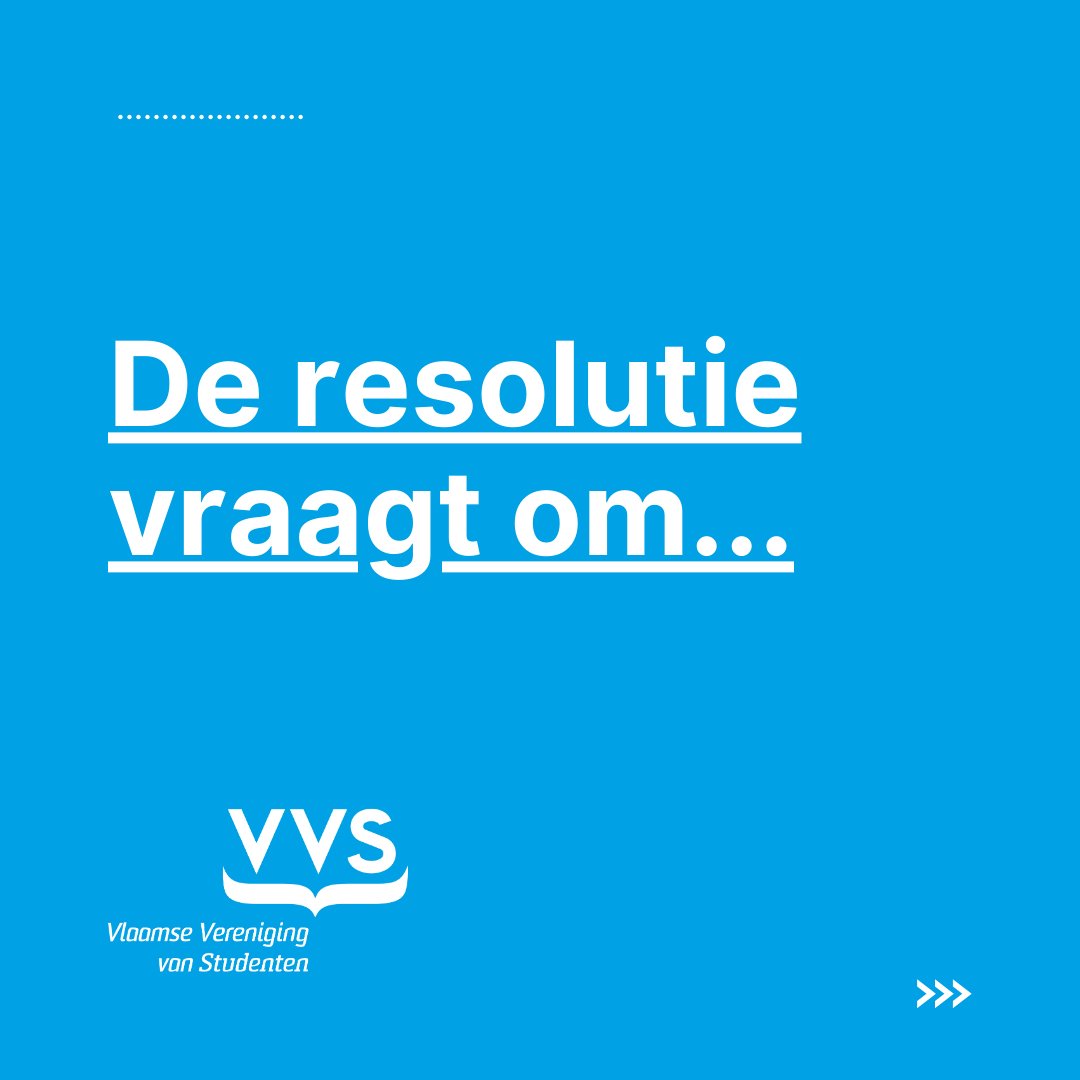 Gisteren ontstond er in de media wat verwarring over de resolutie die woensdag in de commissie onderwijs van het <a href="/vlaparl/">Vlaams Parlement</a> werd goedgekeurd. 

Wij geven graag wat verduidelijking bij wat er nu effectief instond en wat dit betekent voor studenten (1/4)