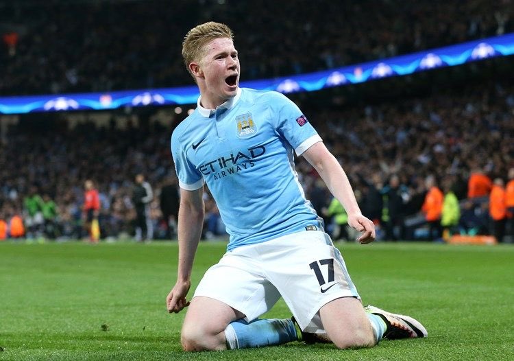1. KDB, best midfielder itw, amazing playmaker and stats to back it up
