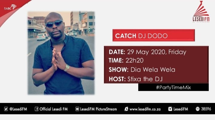 #PartyTime
#RejaMonate le <a href="/StixaSA/">Sehoja</a> <a href="/LesediFM/">#KeMollelwa</a> le #djDodo