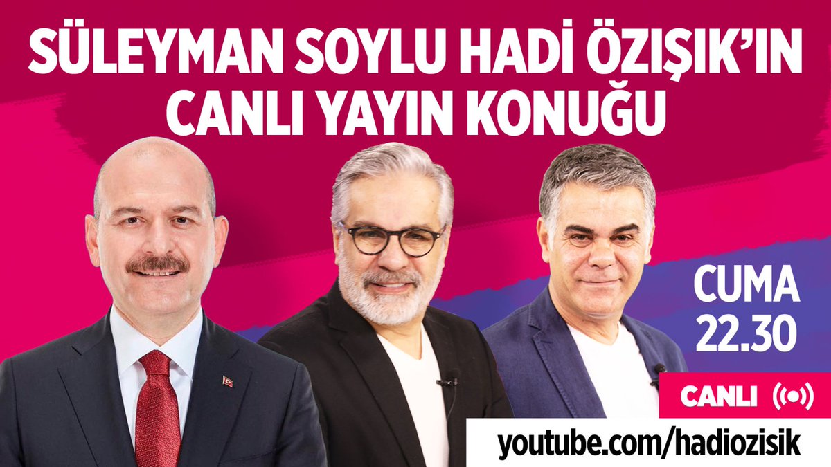 HadiOzisik's tweet photo. Büyük gün geldi! Akşam 22:30'da harika bir yayın ile geliyoruz.. Sorularınızı not alıyorum akşama hazırlanıyorum.
CANLI YAYIN LİNKİ:
https://t.co/00fG0SEcqt
Desteğiniz, beğenileriniz, sorularınız, varlığınız benim için çok önemli..
Yayında görüşmek dileğiyle https://t.co/x8BPRaB7E5