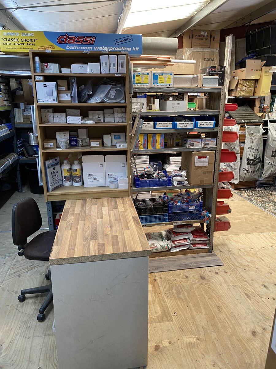 LydneyBathrooms's tweet photo. Check out our new trade counter fully stocked and now open for telephone &amp;  email orders , call us on 01594841924 or email lydneybathrooms@hotmail.com and we will be glad to help https://t.co/HsbQ1W1J4V