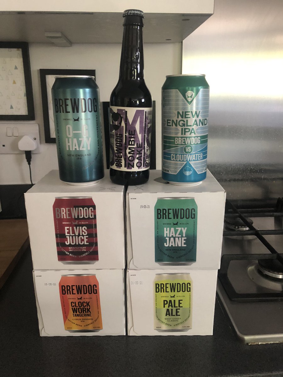 BenHoppo7's tweet image. Should keep me going for a bit... @BrewDog where do I begin? #AllTheBeerNoIdea