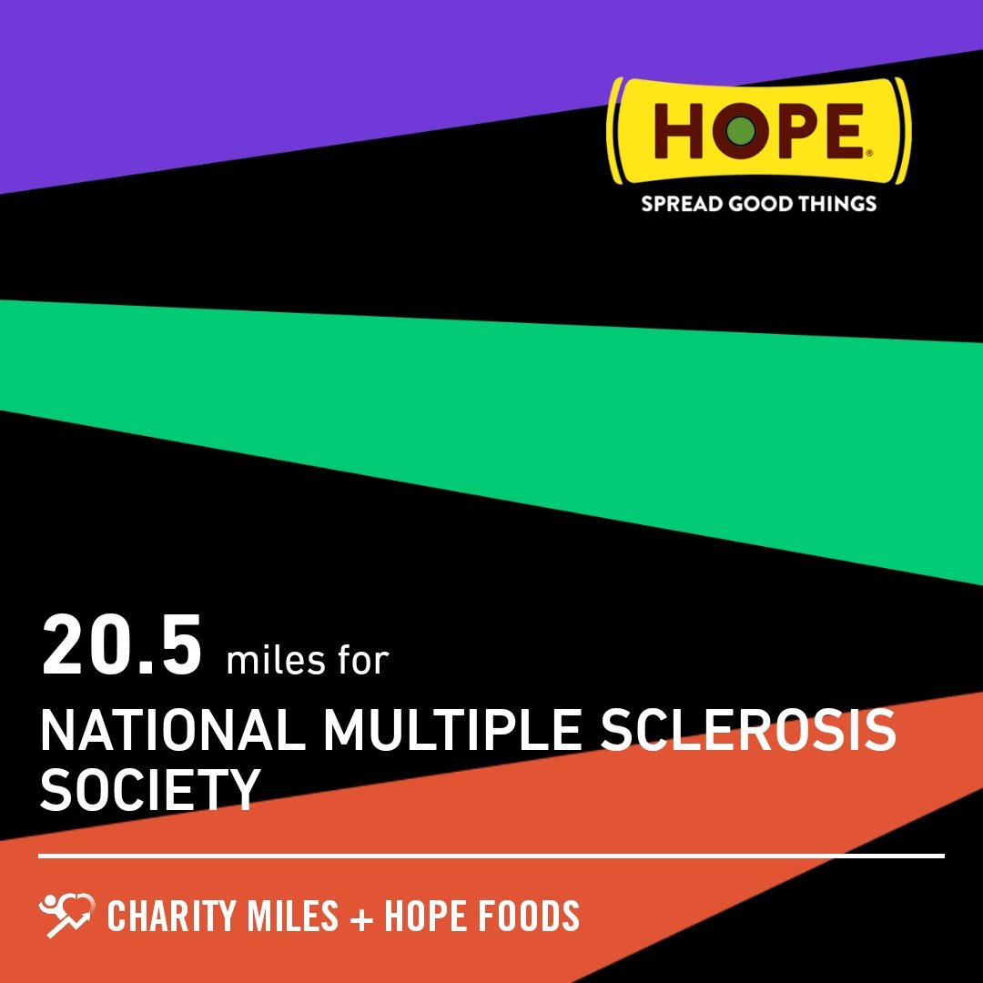 SalDeVries's tweet photo. 20.55 @CharityMiles for @mssociety. Thx @HopeHummus for sponsoring me! #SpreadHope
https://t.co/Da7oParen7 https://t.co/29ek518i7T