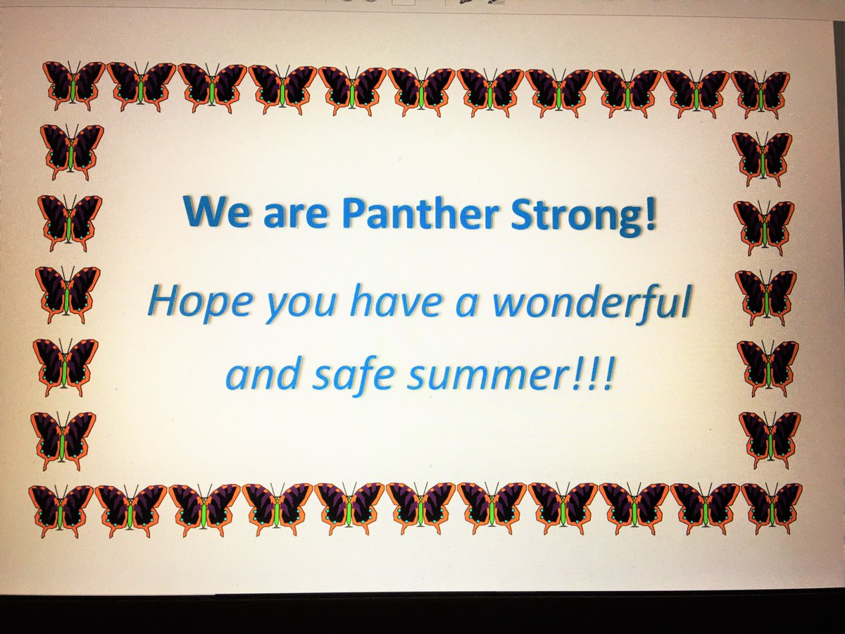 Before we break for summer, thank someone. Maybe a friend kept you laughing, a teacher helped you understand a difficult lesson, your school counselor helped you through a tough time, or a family member kept your focused. Recognize that person with a simple note or a virtual hug.