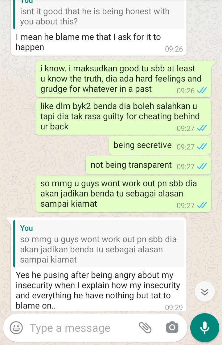 UPDATE ABT MY FRIEND:She's finally done w her Narc bf after 10 years and 1 month.I really hope she won't do u-turn like before. As u can see, the Narc won't take any blames bcz they think they are perfect and whatever wrongdoings they did are considered as reasonable action