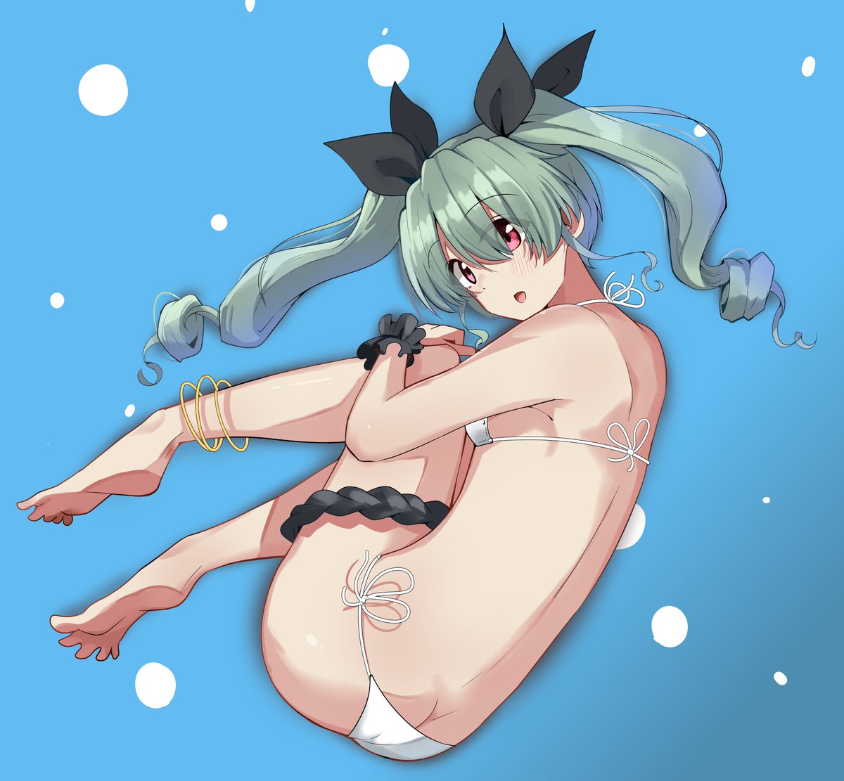 #ガルパン
水着ドゥーチェ 