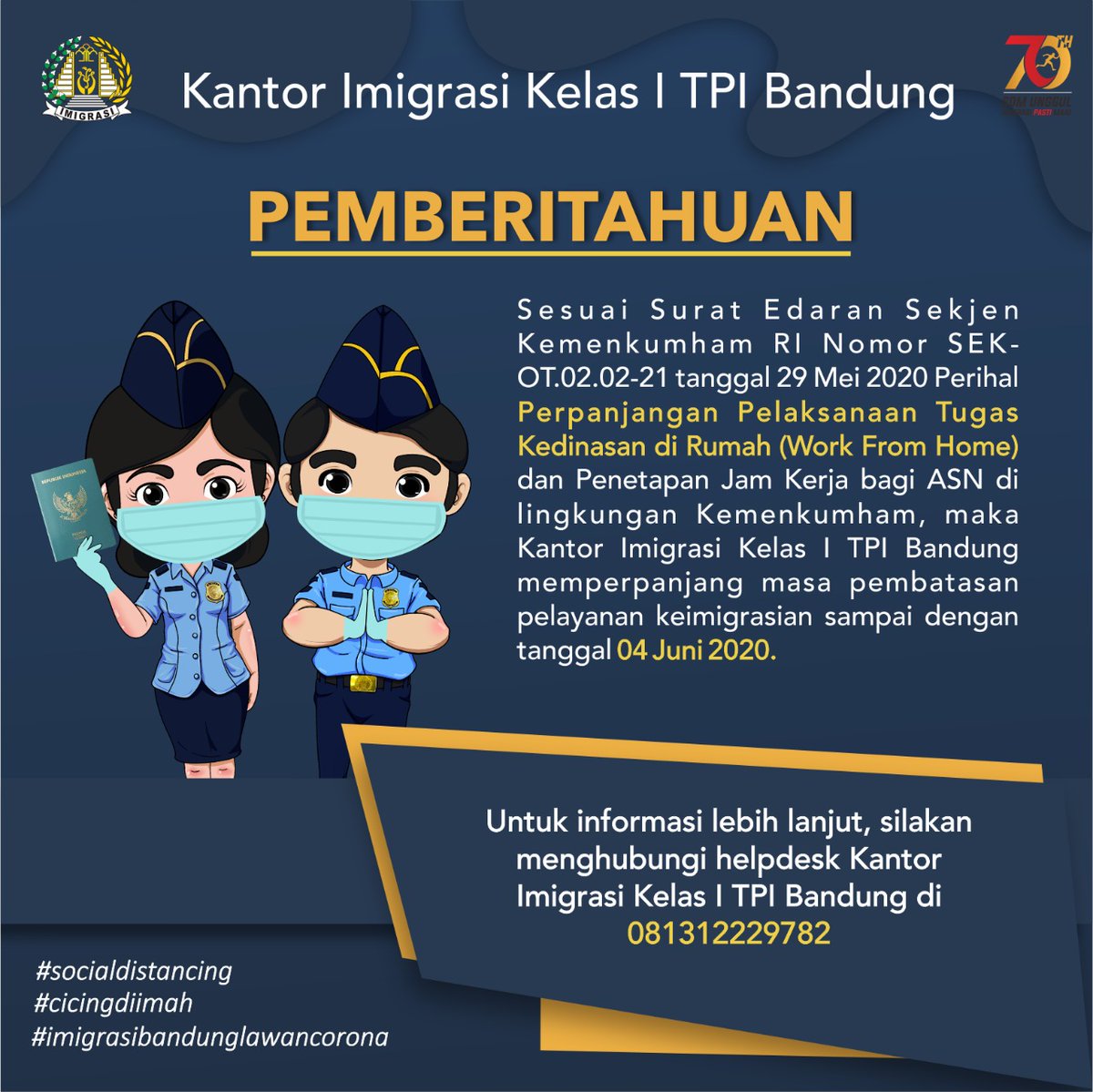 Info Imigrasi #paspor #staypermit <a href="/ditjen_imigrasi/">Ditjen Imigrasi</a> <a href="/kanimbandung/">Kantor Imigrasi Bandung</a>