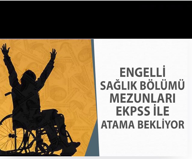 <a href="/ailevecalisma/">Cshabakanligi</a> <a href="/ZehraZumrutS/">Zehra Zümrüt Selçuk</a> Sayın büyüklerimiz engelli sağlıkçılar 2 yıldır atama bekliyor sayın Cumhurbaşkanım duyun engelli sağlıkçıların sesini <a href="/RTErdogan/">Recep Tayyip Erdoğan</a> <a href="/RTEdijital/">Erdoğan Dijital Medya</a> <a href="/jsarieroglu/">Jülide Sarıeroğlu 🇹🇷</a> <a href="/tubavuralcokal/">Dr. Tuba Vural Çokal 🇹🇷</a> @arzuerdemDB <a href="/drtasdogan/">Doç.Dr. Ali Muhittin Taşdoğan</a> <a href="/ReitDoan19/">Reşit Doğan</a> <a href="/turksagliksengm/">Türk Sağlık-Sen</a> <a href="/ulkuguven1978/">Ülkü GÜVEN</a> <a href="/OnderKahveci/">Önder Kahveci</a> <a href="/ZehraZumrutS/">Zehra Zümrüt Selçuk</a> <a href="/BY/">Binali Yıldırım</a>