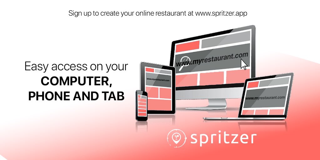 Your restaurant website with Spritzer is mobile responsive as well! 
Meaning you can use it on your computer as well as any other mobile device!
Sign up today at spritzer.app
#restaurants #Management #spritzerapp