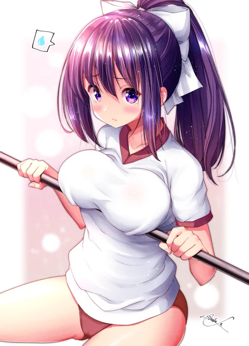 鉄棒に取り組む女の子らくがきです 