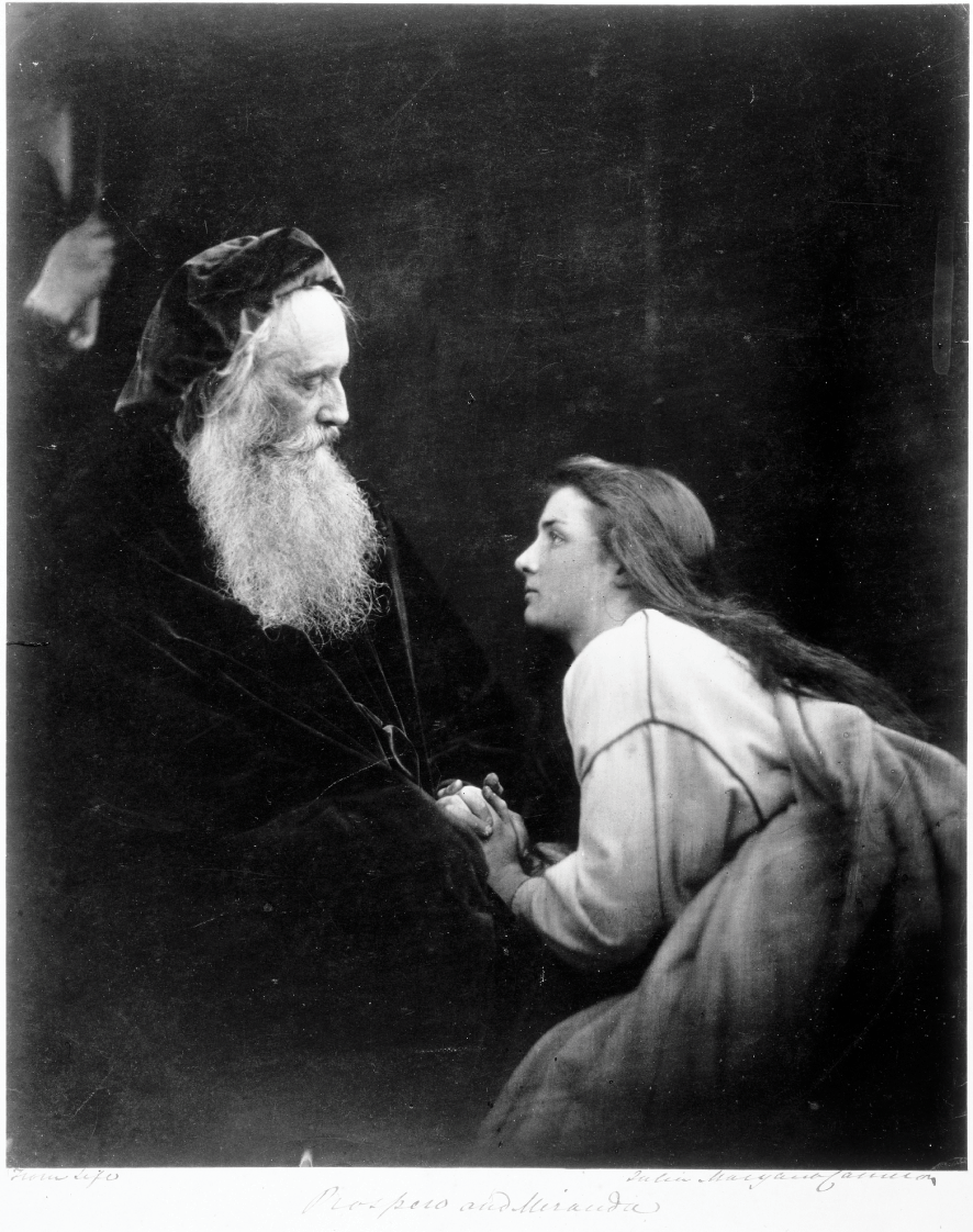 Pictorial tradition of Miranda is interesting (& others know much more than me,  @sally_barnden) much C19 some-day-my-prince-will-come gazing out to sea. Now wilder, tougher, bright, curious, loving, wondering. Julia Margaret Cameron (1865); Mariah Gale &  @SirPatStew  @RSC 2006