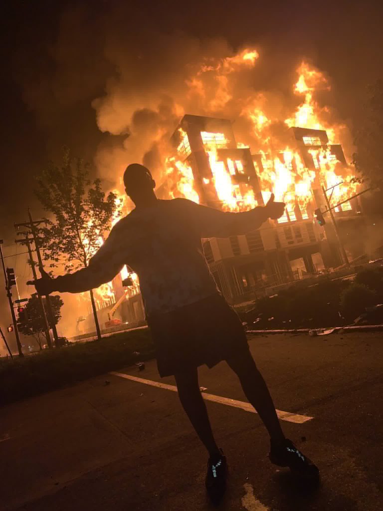 Minneapolis burning has produced some of the HARDEST pictures I’ve ever seen.