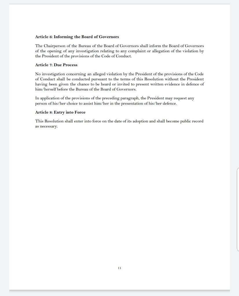 This is where it gets interesting. The Ethics Committee investigated the allegations by the “whistleblowers” & came back with a detailed report that absolved Adesina. USA then called for an independent or external investigation, which is against the AfDB laws  #IstandWithAdesina