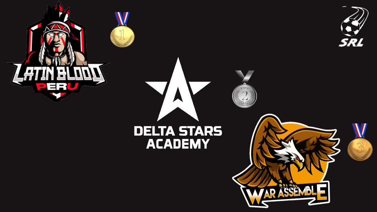 #ANUNCIO | #CR

Así finaliza la primera edición de la #SRL.

🥇 @LBPE_GG
🥈 <a href="/DeltaSAcademy/">Delta Academy</a>
🥉 <a href="/AssembleWar/">War Assemble #NoFear🔝</a>