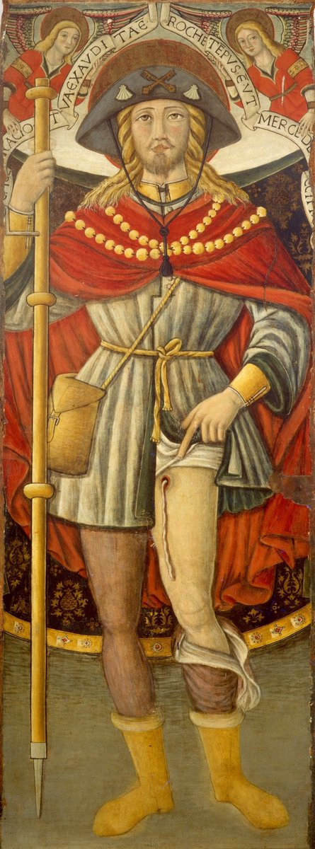 #medicineinart Wk 28: The ‘Fiery Serpent’ by an unknown medieval artist depicting St Roch #holyworms <a href="/drrobgreig/">Rob Greig</a> <a href="/drchrishare/">Chris Hare</a> <a href="/chrismedmond/">Chris Edmond</a> <a href="/LaurenceHynes/">Laurence Hynes</a> <a href="/Ed_R_24/">Ed Richardson</a> @AliceCheape <a href="/edklaber/">edklaber</a> <a href="/charles_nic/">Nicola Charles</a> <a href="/kirstross/">kirstie greig</a> <a href="/Valter_Jsy/">Valter Fernandes</a>