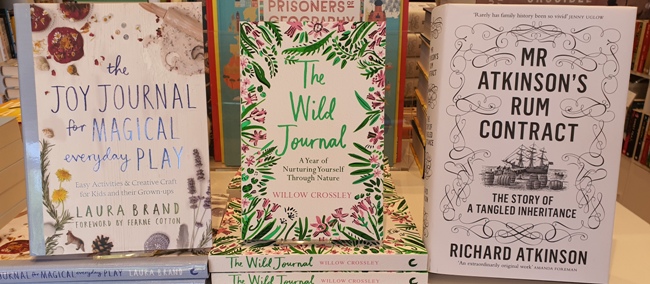 Our_Bookshop's tweet photo. This weeks Author interviews include Laura Brand and Willow Crossley talking about their Books about Family and Personal Nurturing. #JoyJournal #WildJournal
Plus Richard Atkinson talks about his unique family memoir Mr Atkinson's Rum Contract.
https://t.co/Cm2ahlw8Kg https://t.co/k30viIaHgw
