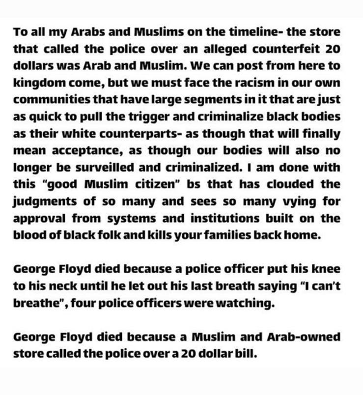 ive been seeing this circulating on social media - anti-blackness in the arab/non-black muslim community is a conversation that 100% needs to be had but in regards to this deeply tragic incident i think its worth understanding what happened:  https://www.nbcnews.com/news/amp/ncna1216461