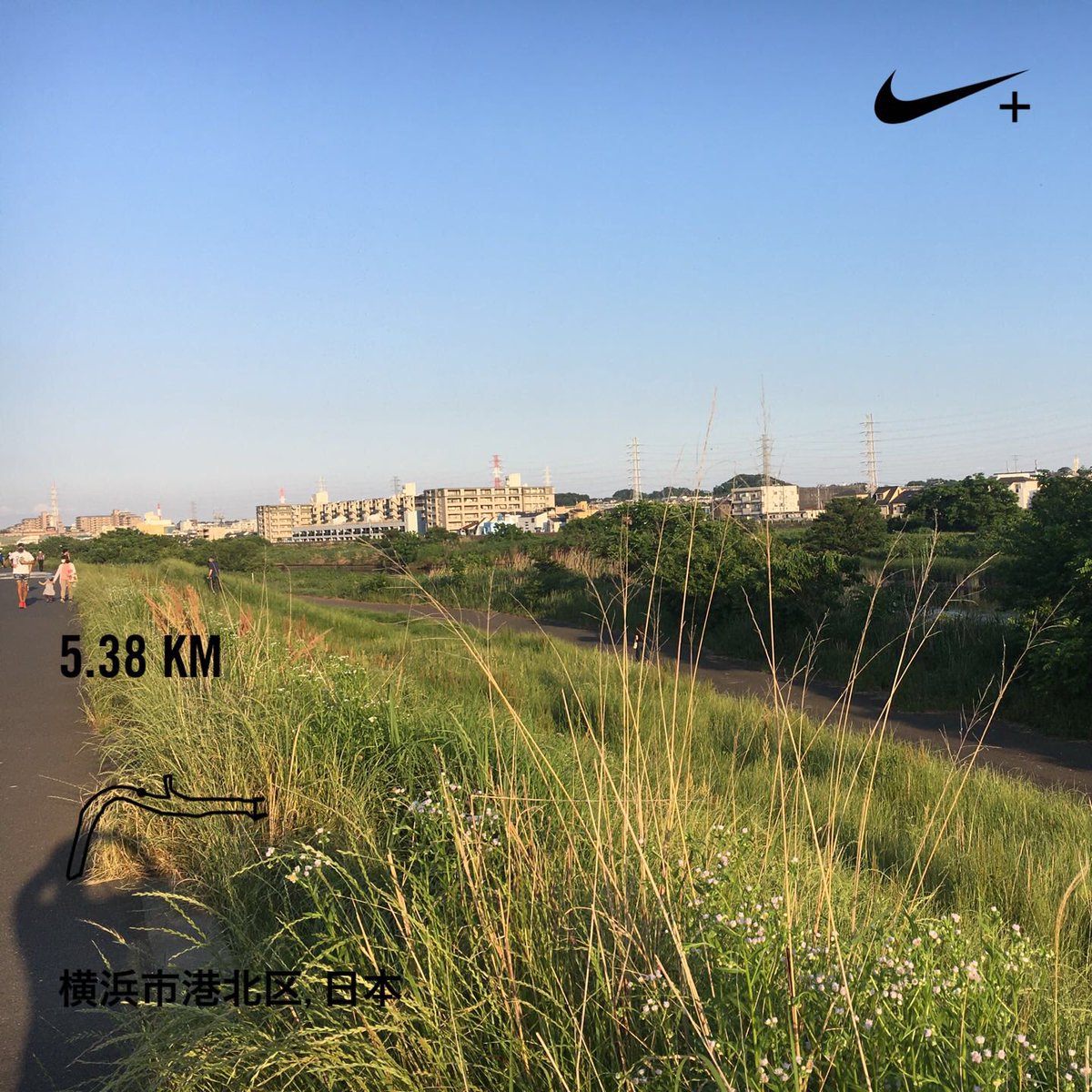 I went running. Running makes you feel good.