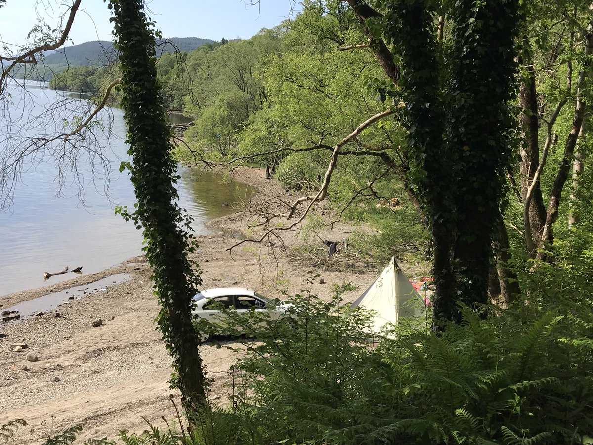Macinnesplant's tweet image. Camping - bonnie bonnie banks of Loch Lomond, Scotland #LockdownIsOverThanksDom @BBCScotlandNews @STVNews @SkyNews @NicolaSturgeon