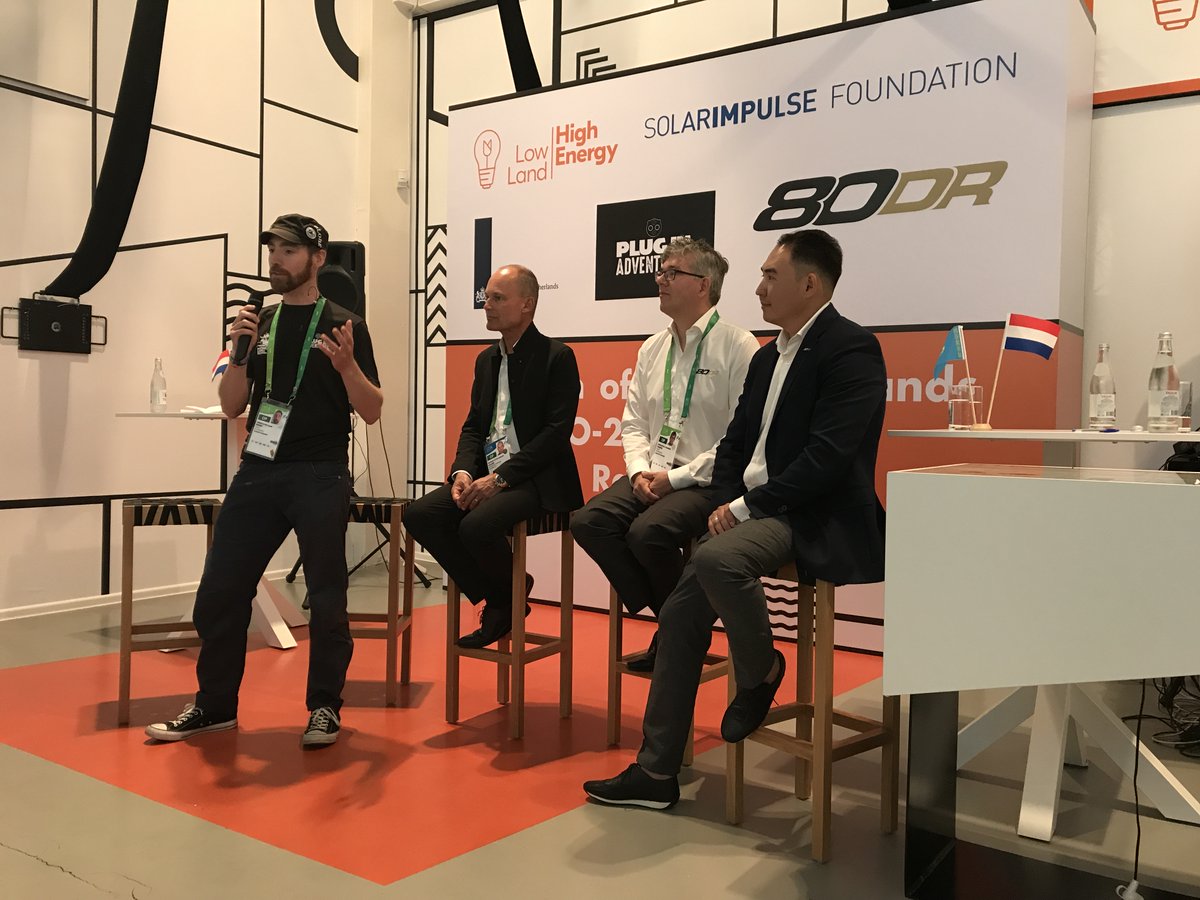 A truly defining moment for me back in 2017. 

During my time in Kazakhstan, I spent a morning with <a href="/bertrandpiccard/">Bertrand PICCARD</a> from <a href="/solarimpulse/">Solar Impulse Foundation</a> &amp; <a href="/fjmanders/">Frank Manders</a> from <a href="/80DR/">80 Day Race</a> &amp; then shared the stage with these two incredibly inspiring individuals. 

Their words &amp; advice still guide me today 🙏